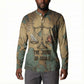 Anubis Button Sweatshirt Ancient Egyptian Aged Papyrus, Scales of Justice, and Egyptian Hieroglyph