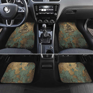 Anubis Car Mats Ancient Egyptian Aged Papyrus, Scales of Justice, and Egyptian Hieroglyph - African Pride