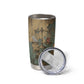 Anubis Tumbler Cup Ancient Egyptian Aged Papyrus, Scales of Justice, and Egyptian Hieroglyph - African Pride