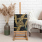 Anubis Ancient Egyptian Canvas Wall Art with Starry Mummy Wrap Pattern, Anubis Warrior Illustration, and Pyramid - African Pride