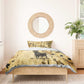 Apis Bedding Set Ancient Egyptian Papyrus Map, Egyptian Crown Bull Illustration - African Pride