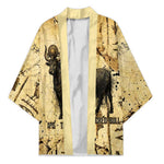 Apis Kimono Ancient Egyptian Papyrus Map, Egyptian Crown Bull Illustration - African Pride