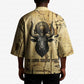 Apis Kimono Ancient Egyptian Papyrus Map, Egyptian Crown Bull Illustration - African Pride