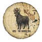 Apis Spare Tire Cover Ancient Egyptian Papyrus Map, Egyptian Crown Bull Illustration - African Pride