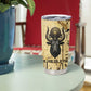 Apis Tumbler Cup Ancient Egyptian Papyrus Map, Egyptian Crown Bull Illustration - African Pride