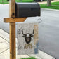 Apis Ancient Egyptian Garden Flag with Beige-Gray Hieroglyphic, Ornate Bull Head, and Gold-Blue Typography - African Pride