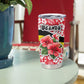 Uganda Tumbler Cup - Red Hibiscus Flowers and National Flag Design