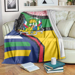 Central African Republic Blanket Multicolor Tribal Design - African Pride