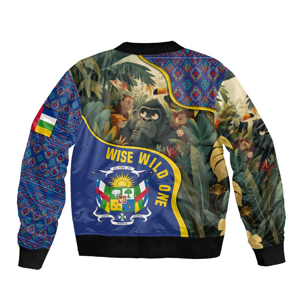 Central African Republic Bomber Jacket Jungle Animal - African Pride