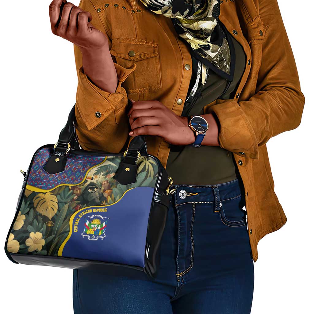 Central African Republic Shoulder Handbag Jungle Animal - African Pride