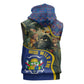 Central African Republic Sleeveless Hoodie Jungle Animal - African Pride