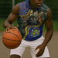 Central African Republic Sleeveless Zip Hoodie Jungle Animal - African Pride