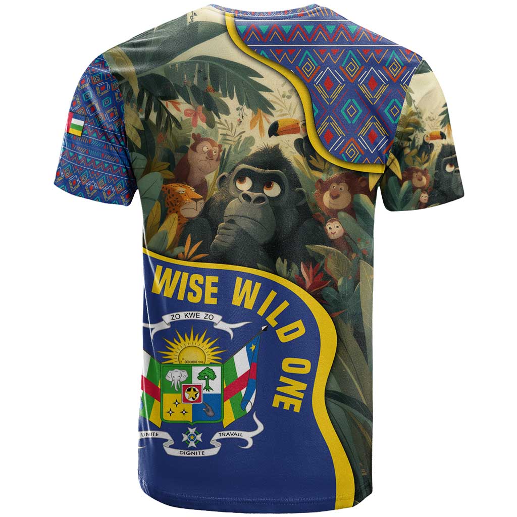 Central African Republic T shirt Jungle Animal - African Pride
