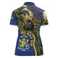 Central African Republic Women Polo Shirt Jungle Animal - African Pride