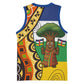Central African Republic Basketball Jersey Baobab and Flag TS04