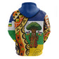 Central African Republic Hoodie Baobab and Flag - African Pride