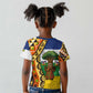 Central African Republic Kid T shirt Baobab and Flag - African Pride