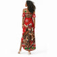 Bill Pickett Christmas Cowboy Summer Maxi Dress Snowy Winter Western Rodeo Horse Rider Art