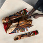 Bill Pickett Christmas Bull Rider Umbrella Snowy Winter Western Rodeo Night Art