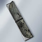 Aten Ancient Egyptian Auto Sun Shade with Gray Astronomical Chart, Radiant Sun Disc Emblem, and Ankh - African Pride
