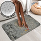 Aten Ancient Egyptian Bathroom Set with Gray Astronomical Chart, Radiant Sun Disc Emblem, and Ankh - African Pride