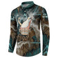 Atum Button Sweatshirt Ancient Egyptian Teal Marble Smoke, Solar Barque Crown, Creator Deity Statue