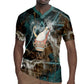 Atum Rugby Jersey Ancient Egyptian Teal Marble Smoke, Solar Barque Crown, Creator Deity Statue - African Pride