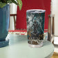 Atum Tumbler Cup Ancient Egyptian Teal Marble Smoke, Solar Barque Crown, Creator Deity Statue - African Pride