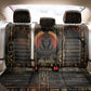Atum Ancient Egyptian Back Car Seat Cover with Dark Hieroglyph Grid, Ouroboros Serpent Ring and The Final Serpent - African Pride