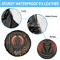 Atum Ancient Egyptian Spare Tire Cover with Dark Hieroglyph Grid, Ouroboros Serpent Ring and The Final Serpent - African Pride