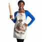 Bass Reeves Christmas Apron Old West Deputy Lawman Pine Branch Winter Holiday