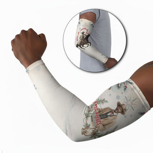 Bass Reeves Christmas Arm Sleeves Old West Deputy Lawman Pine Branch Winter Holiday