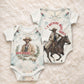 Bass Reeves Christmas Baby Onesie Old West Deputy Lawman Pine Branch Winter Holiday