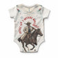 Bass Reeves Christmas Baby Onesie Old West Deputy Lawman Pine Branch Winter Holiday