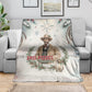 Bass Reeves Christmas Blanket Old West Deputy Lawman Pine Branch Winter Holiday