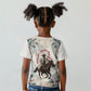 Bass Reeves Christmas Kid T shirt Old West Deputy Lawman Pine Branch Winter Holiday
