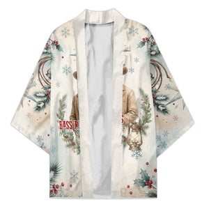 Bass Reeves Christmas Kimono Old West Deputy Lawman Pine Branch Winter Holiday