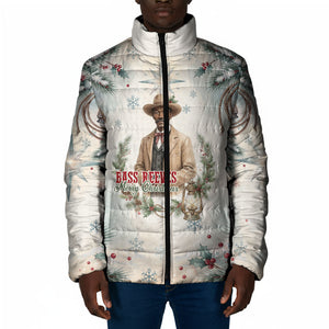 Bass Reeves Christmas Padded Jacket Old West Deputy Lawman Pine Branch Winter Holiday