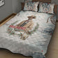 Bass Reeves Christmas Quilt Bed Set Old West Deputy Lawman Pine Branch Winter Holiday