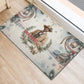 Bass Reeves Christmas Rubber Doormat Old West Deputy Lawman Pine Branch Winter Holiday