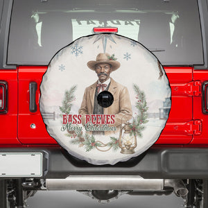 Bass Reeves Christmas Spare Tire Cover Old West Deputy Lawman Pine Branch Winter Holiday