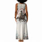 Bass Reeves Christmas Tank Maxi Dress Old West Deputy Lawman Pine Branch Winter Holiday