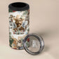 Bass Reeves Christmas 4 in 1 Can Cooler Tumbler Old West Marshal Frontier Collage Vintage