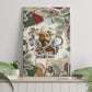 Bass Reeves Christmas Canvas Wall Art Old West Marshal Frontier Collage Vintage