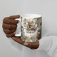 Bass Reeves Christmas Ceramic Mug Old West Marshal Frontier Collage Vintage