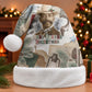 Bass Reeves Christmas Santa Hat Old West Marshal Frontier Collage Vintage