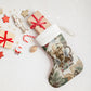 Bass Reeves Christmas Stocking Old West Marshal Frontier Collage Vintage