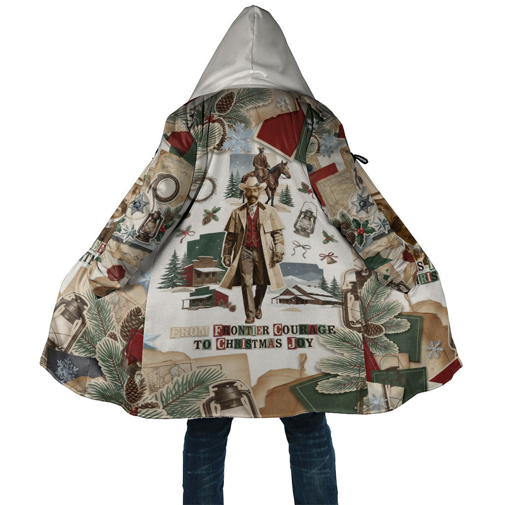 Bass Reeves Christmas Cloak Old West Marshal Frontier Collage Vintage