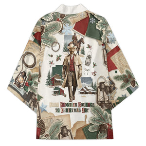 Bass Reeves Christmas Kimono Old West Marshal Frontier Collage Vintage