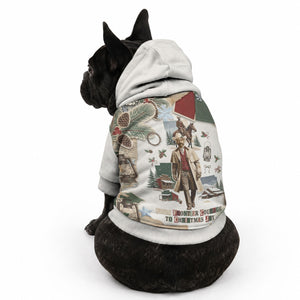 Bass Reeves Christmas Pet Hoodie Old West Marshal Frontier Collage Vintage